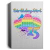 Birthday Girl Pop It 15 Year Old 15th Birthday Pop It Fidget Deluxe Portrait Canvas