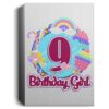 9th Birthday Fidget Toy Pop It Birthday Girl 9 Years Old Deluxe Portrait Canvas