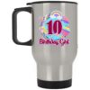 10th Birthday Fidget Toy Pop It Birthday Girl 10 Years Old Mugs
