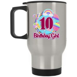 10th Birthday Fidget Toy Pop It Birthday Girl 10 Years Old Mugs