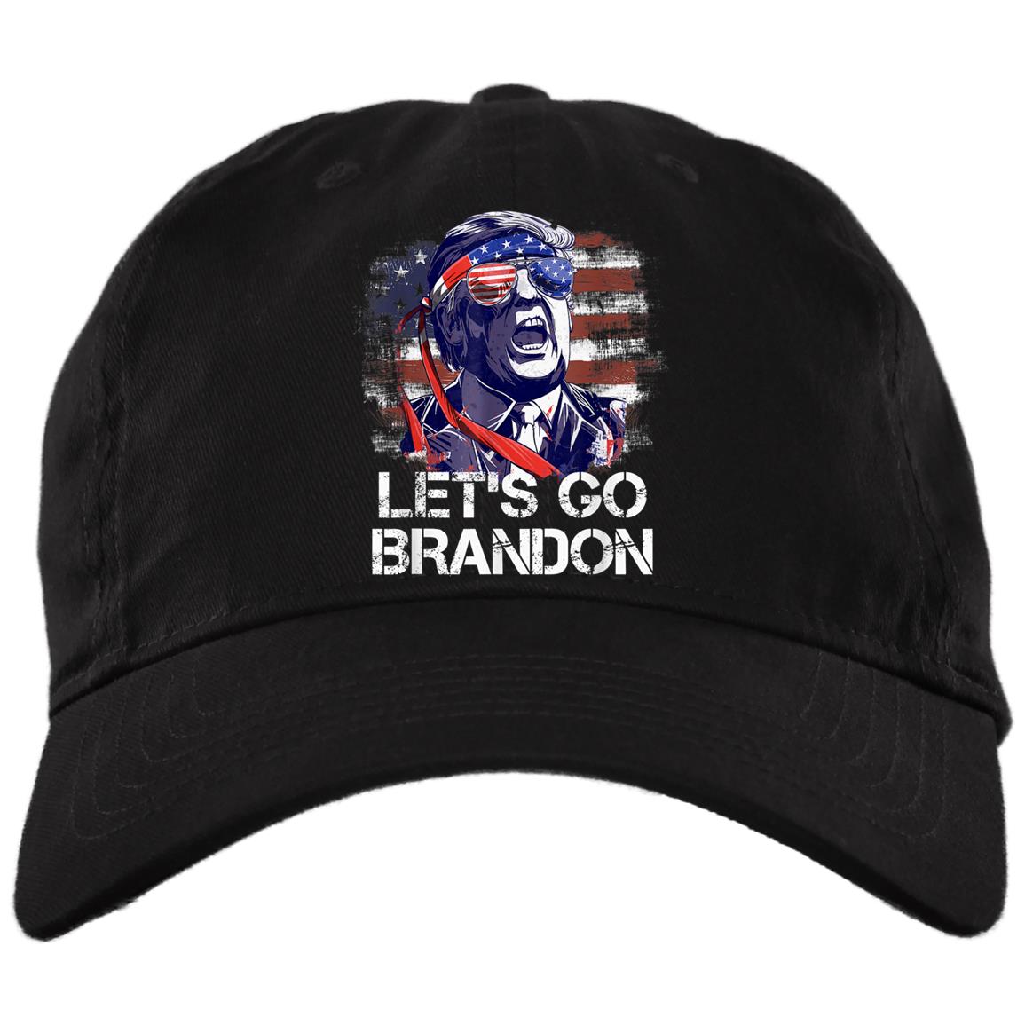 Trump Tee US Flag Lets Go Brandon Hat - Image 11
