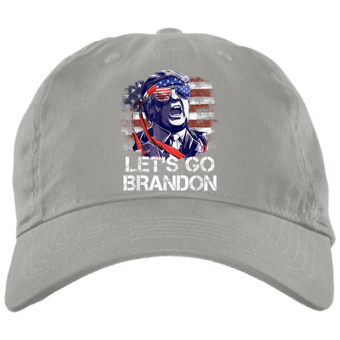 Trump Tee US Flag Lets Go Brandon Hat - Image 12