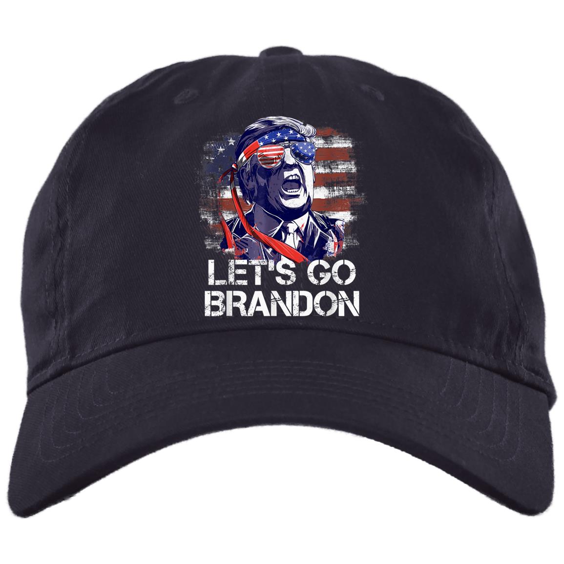 Trump Tee US Flag Lets Go Brandon Hat - Image 13
