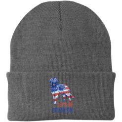 Retro Dog US Flag Funny Gift Lets Go Brandon Hat