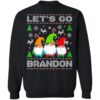 Let's Go Brandon American Flag Gnome Ugly Christmas Sweater Sweatshirt