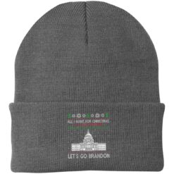 All I Want For Christmas Is A New President Lets Go Brandon Hat