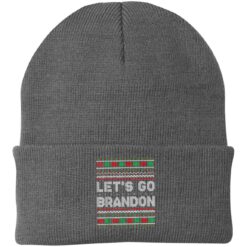 Merry Christmas Lets Go Brandon Ugly Christmas Sweater Hat