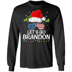 Merry Christmas Santa Hat Lets Go Brandon Long Sleeve T-Shirt