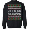 Merry Christmas Lets Go Brandon Ugly Christmas Sweater Sweatshirt