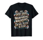 Warrior Indigenous Heritage Native American Wampanoag T-Shirt