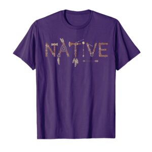 Native American Day Pride T-Shirt, Indigenous and Native Indian American Design