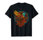 Tribal Hummingbird Native American Style Art T-Shirt
