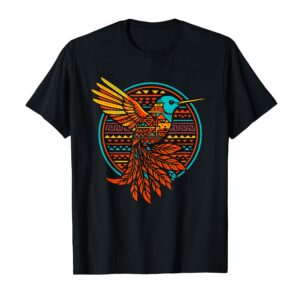 Tribal Hummingbird Native American Style Art T-Shirt