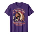 Women's Wampanoag Blood Heritage Native American T-Shirt