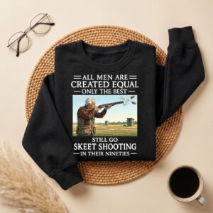 Skeet Shooting in Their Nineties Shirt, Funny Birthday Gift for Dad or Grandpa