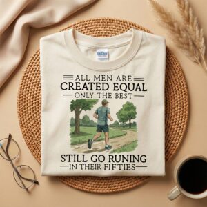50th Birthday Runner Dad Shirt, Still Running in His Fifties T-Shirt