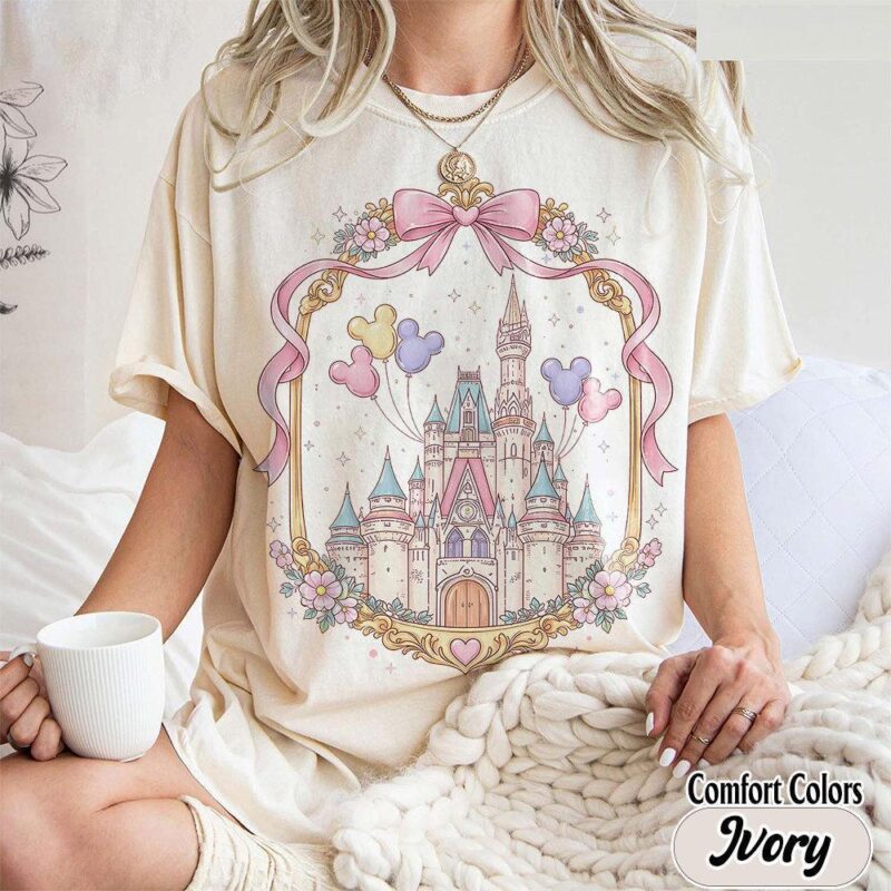 Comfort-Colors-Disneyland-Castle-Shirt-Magic-Kingdom-Trip-Tee Comfort Colors Disneyland Castle Shirt