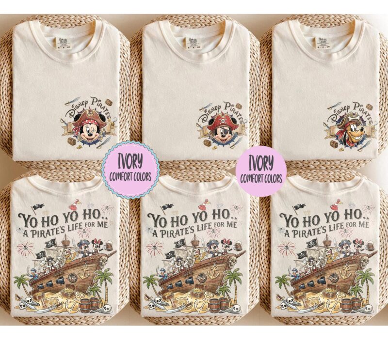 Disney Pirates Group Shirt