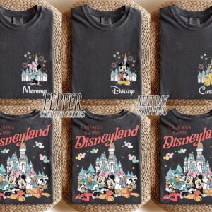 Custom Disneyland Family Vacation Shirts