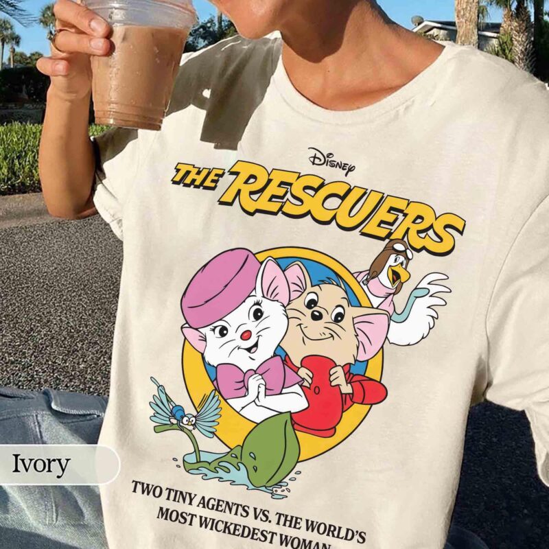 Disney The Rescuers Movie Comfort Colors shirt