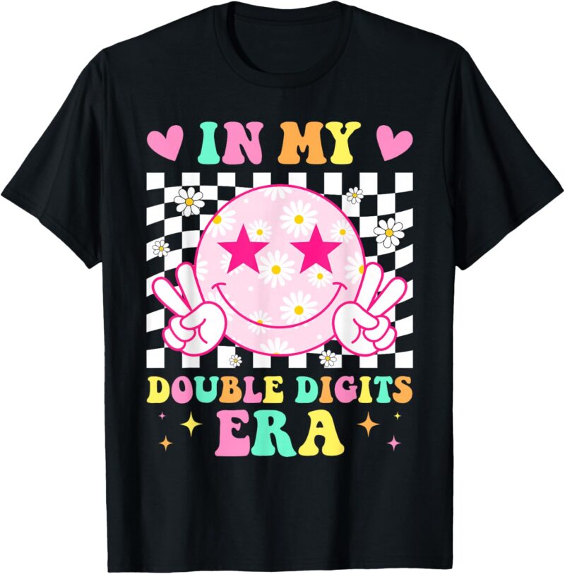 Double Digits Birthday T-Shirt for Women and Girls
