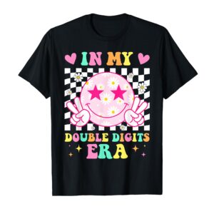 Double Digits Birthday T-Shirt for Women and Girls