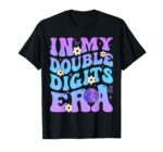 Girl in My Double Digits Era Retro 10th Birthday T-Shirt Sapelle Shirt