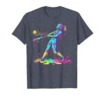 Ice-Cream-Softball-Drip-T-Shirt-for-Girls-Softball-Player-Design-Sapelle-Shirt-2