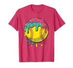 Ice-Cream-With-Sprinkles-Softball-Drip-Girls-T-Shirt-Sapelle-Shirt-3
