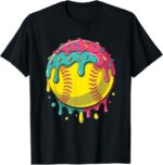 Ice-Cream-With-Sprinkles-Softball-Drip-Girls-T-Shirt-Sapelle-Shirt-4