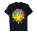 Ice-Cream-With-Sprinkles-Softball-Drip-Girls-T-Shirt-Sapelle-Shirt Ice Cream With Sprinkles Softball Drip Girls T-Shirt Sapelle Shirt