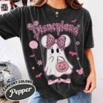 Minnie-Pink-Ghost-Leopard-Halloween-Graphic-Tee-Retro-Disneyland-Est-1955-WDW-Animal-Kingdom-Trip-2 WDW Animal Kingdom Trip