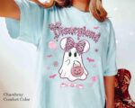 Minnie-Pink-Ghost-Leopard-Halloween-Graphic-Tee-Retro-Disneyland-Est-1955-WDW-Animal-Kingdom-Trip-3