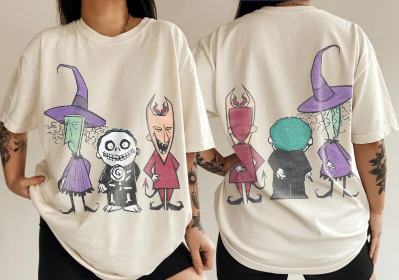 Shock & Barrel Two-Sided Halloween Graphic Tee