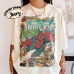 Retro Amazing Spider-Man Avengers Superhero Graphic Tee for MCU Fans