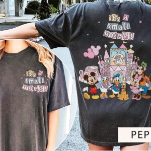 Retro Fantasyland It's a Small World Disney Mickey & Friends Graphic Tee