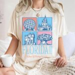 Retro-Walt-Disney-World-Florida-4-Park-Group-Shirt-Walt-Disney-World-Resort-Family-Matching-Trip-Tee-Animal-Kingdom-TreeHollywood-Studios-1 Walt Disney World Resort Family Matching Trip Tee