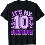 Sapelle-Shirt-10th-Birthday-Girls-Double-Digits-10-Years-Old-Birthday-T-Shirt-1