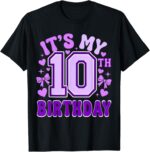 Sapelle-Shirt-10th-Birthday-Girls-Double-Digits-10-Years-Old-Birthday-T-Shirt Sapelle Shirt 10th Birthday Girls Double Digits 10 Years Old Birthday T-Shirt