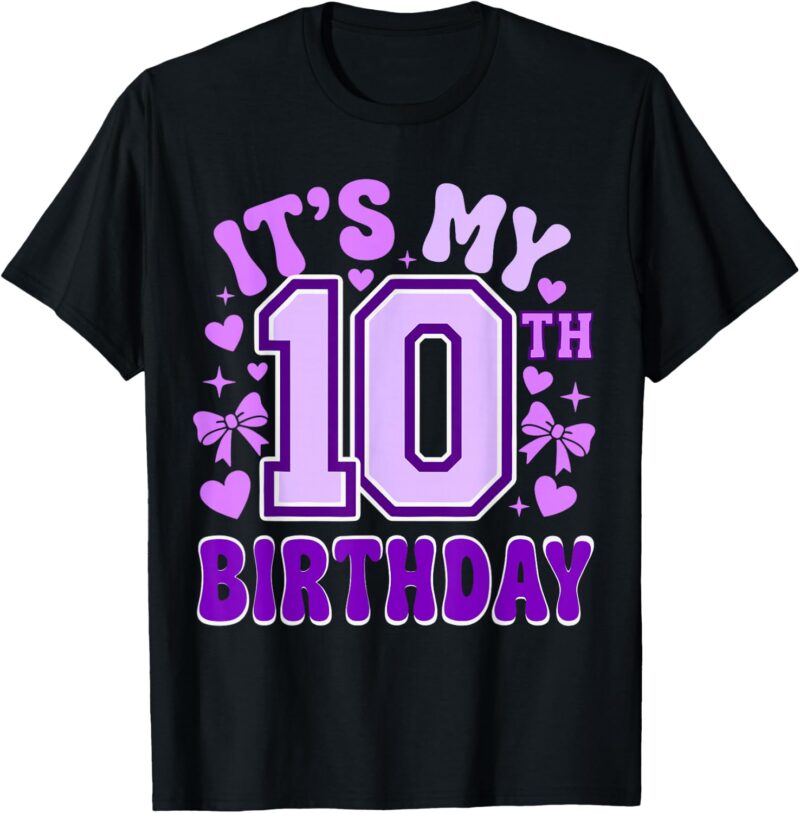 Sapelle-Shirt-10th-Birthday-Girls-Double-Digits-10-Years-Old-Birthday-T-Shirt Sapelle Shirt 10th Birthday Girls Double Digits 10 Years Old Birthday T-Shirt