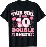 Sapelle-Shirt-10th-Birthday-T-Shirt-for-Girls-This-Girl-Is-Now-10-Double-Digits-Coquette-Bow-Pink-Shirt-3