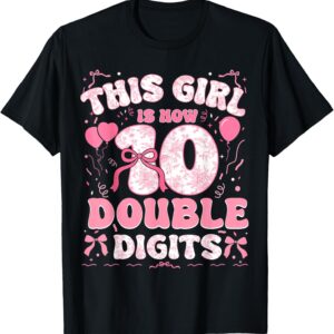 Sapelle Shirt 10th Birthday T-Shirt for Girls