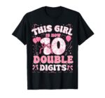 Sapelle Shirt 10th Birthday T-Shirt for Girls