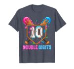 Sapelle-Shirt-Baseball-Drip-10th-Birthday-Boy-Double-Digits-Ice-Cream-Drip-T-Shirt-2