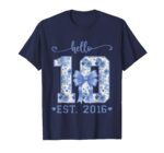 Sapelle-Shirt-Blue-Coquette-Bow-Its-My-10th-Birthday-Girl-T-Shirt-10-Est-2016-1 10 Est 2016