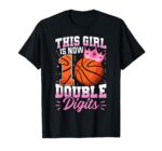 Sapelle-Shirt-Double-Digits-Basketball-10th-Birthday-T-Shirt-for-Girls Sapelle Shirt Double Digits Basketball 10th Birthday T-Shirt for Girls