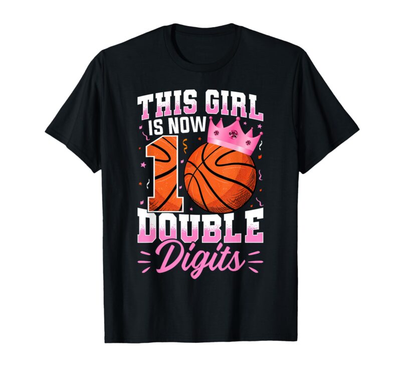 Sapelle-Shirt-Double-Digits-Basketball-10th-Birthday-T-Shirt-for-Girls Sapelle Shirt Double Digits Basketball 10th Birthday T-Shirt for Girls