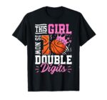 Sapelle-Shirt-Double-Digits-Basketball-10th-Birthday-T-Shirt-for-Girls Sapelle Shirt Double Digits Basketball 10th Birthday T-Shirt for Girls