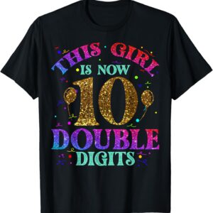 Sapelle Shirt Girls 10th Birthday T-Shirt
