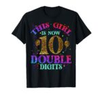 Sapelle Shirt Girls 10th Birthday T-Shirt